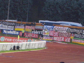 Fahnen-Fetischismus in Serravalle