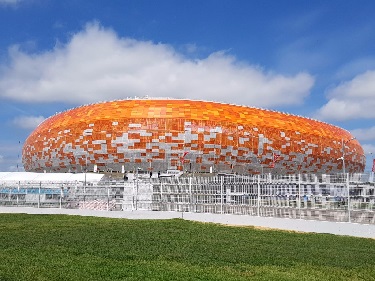 Leeres WM-Stadion in Natal