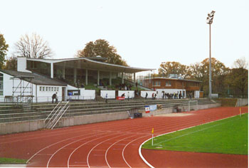 Schöne Tribüne in Lichterfelde