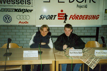 Pressekonferenz in Schüttorf :-)