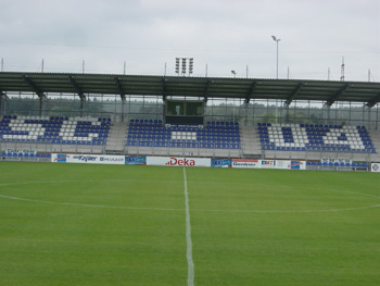 Tribüne in Schwabach