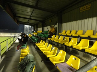 Tribüne im Complex Houtstraat