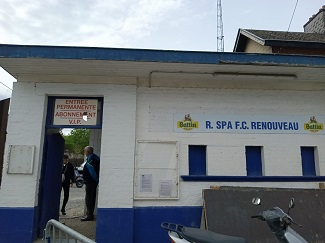 Eingang Stade de la Geronstere