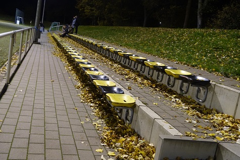 Sitzschalen bei der SpVg Odenkirchen