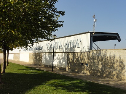 Tribüne bei Utebo FC