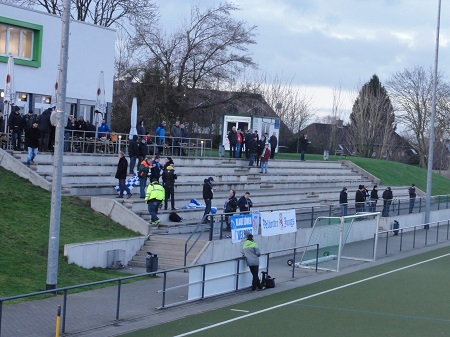 Tribüne an der Saarner Straße