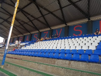 Tribüne bei VSE Szeged