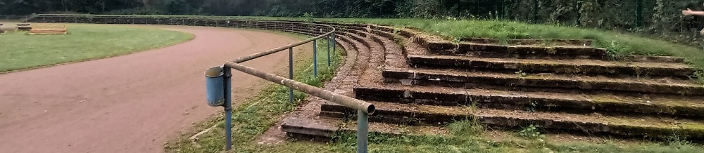 Das Waldstadion in Eschweiler